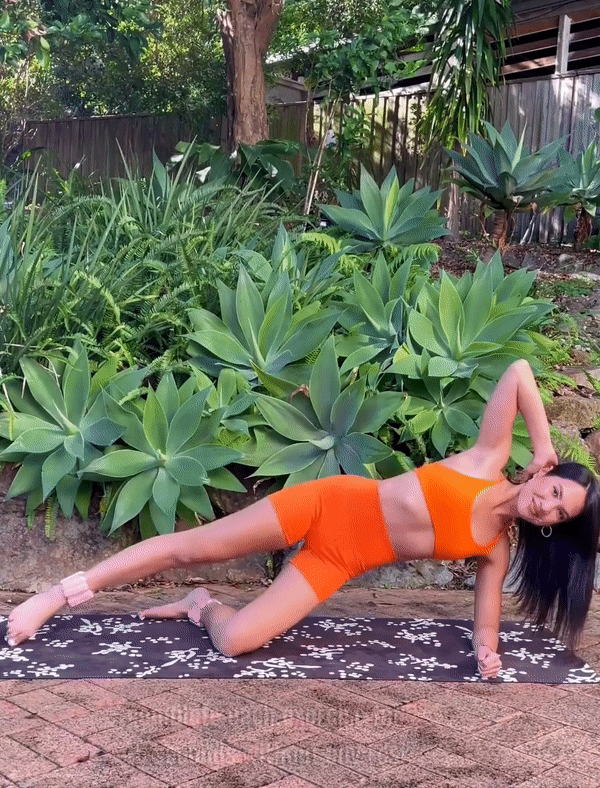 free workout for love handles