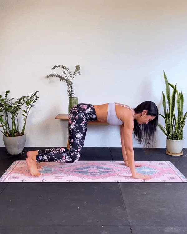 pilates inspired workout