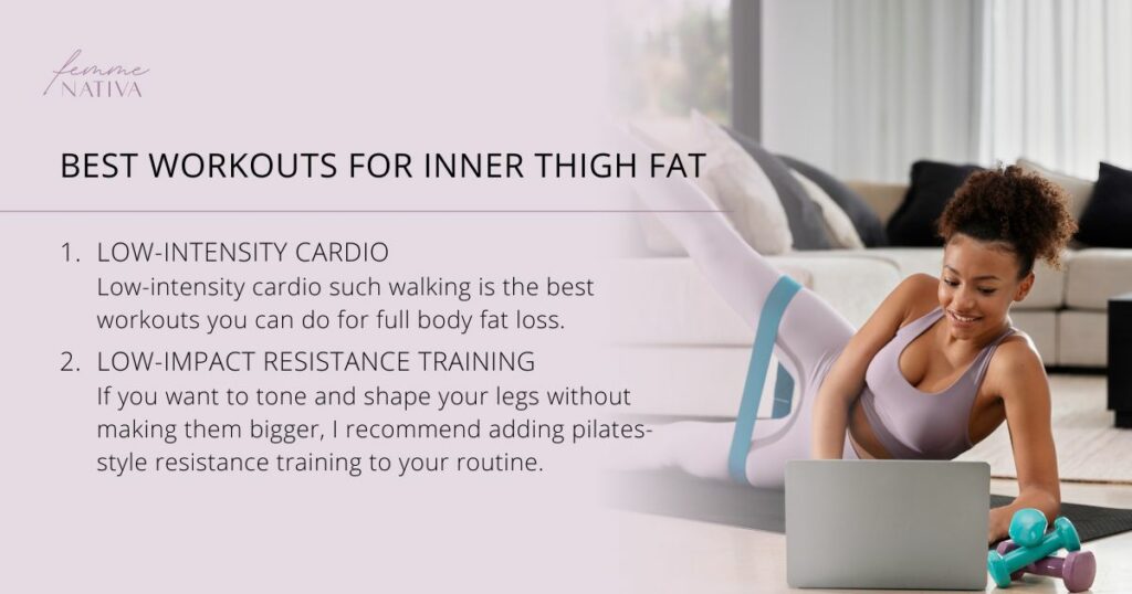 best workouts for inner thigh fat