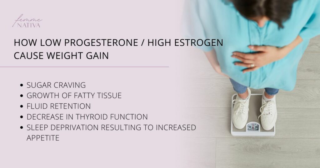 weigh gain cause by hormonal imbalance