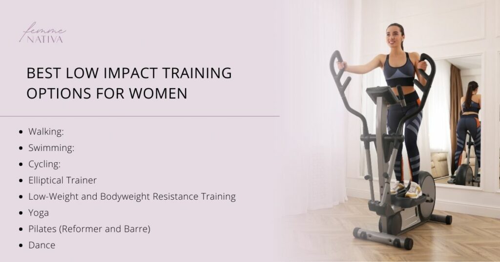 best low impact training for women