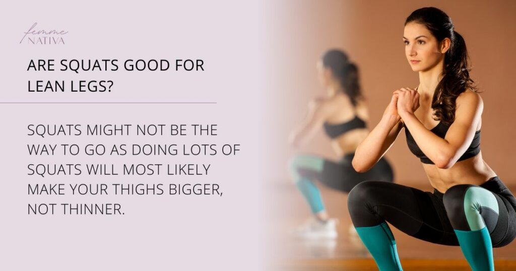 Are squats good for lean legs