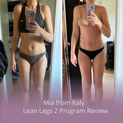 Lean Legs 2 program review transformatio