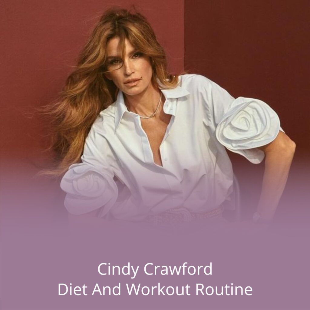 cindy crawford died ad workout routine