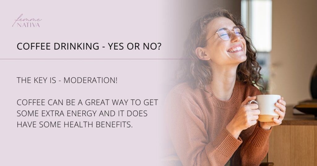 drinking coffee yes or no