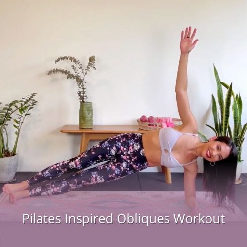 pilates inspired ab workout obliques