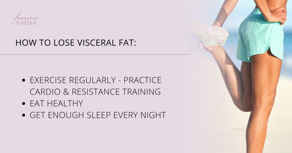 how to lose visceral fat