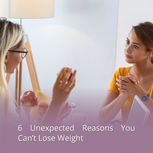 why can't I lose weight