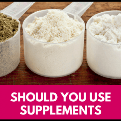 should you use supplements